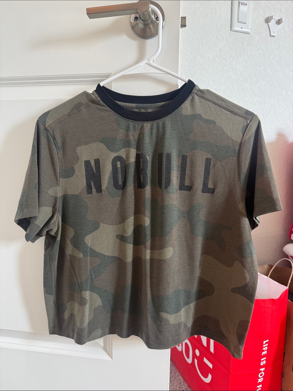 Nobull cropped tee